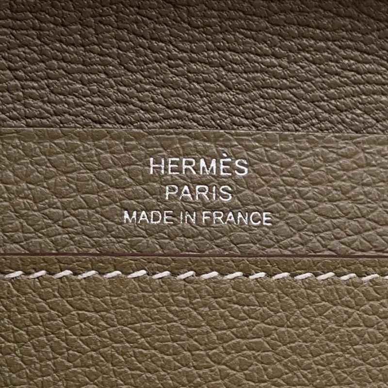 エルメス カードケース RMS RMS エトゥープ/シルバー金具 エバーカラー K刻印 HERMES 名刺入れ