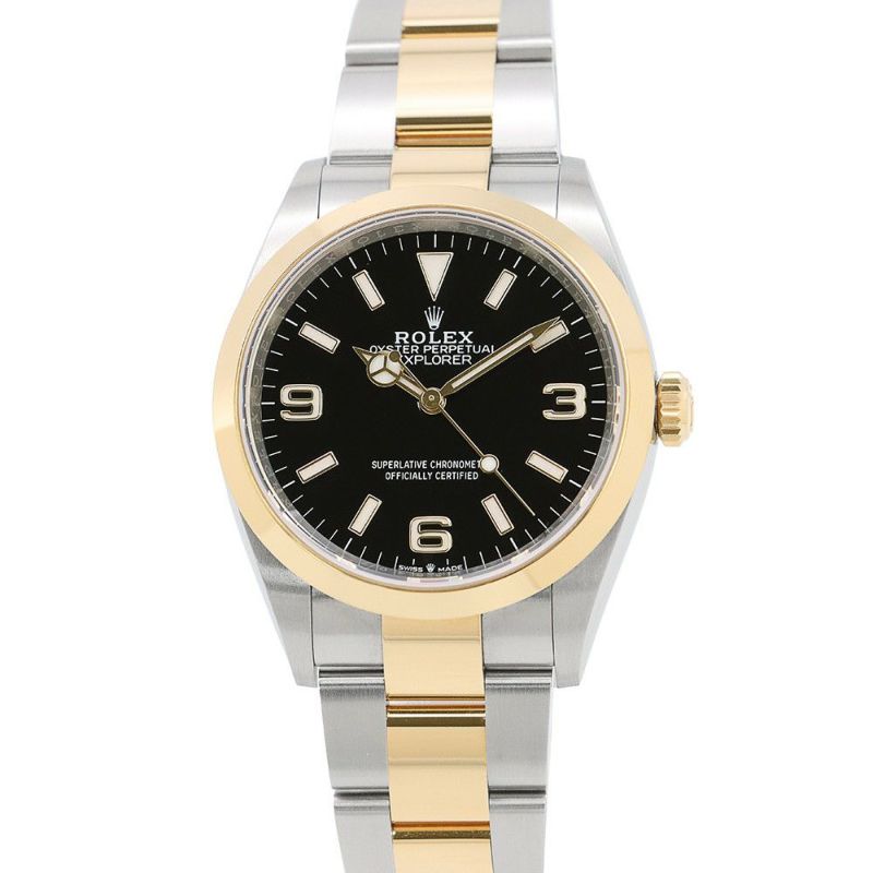 ロレックス エクスプローラー36 124273 ROLEX 腕時計 黒文字盤