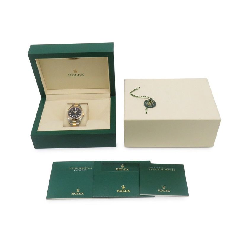 ロレックス エクスプローラー36 124273 ROLEX 腕時計 黒文字盤