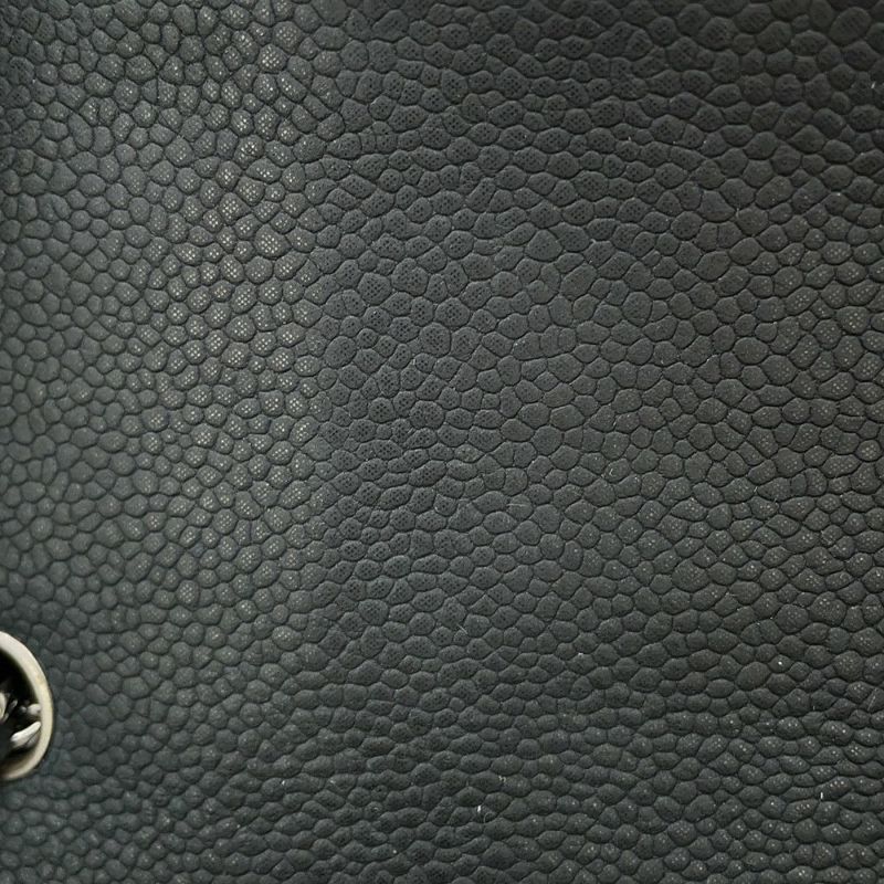 シャネル チェーンショルダーバッグ ココマーク エクストラ ミニマトラッセ マットキャビアスキンA65050 CHANEL 黒