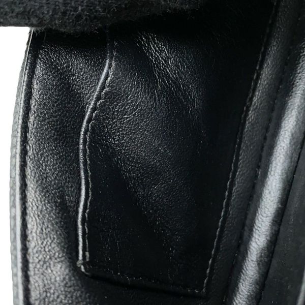 シャネル チェーンショルダーバッグ ココマーク エクストラ ミニマトラッセ マットキャビアスキンA65050 CHANEL 黒