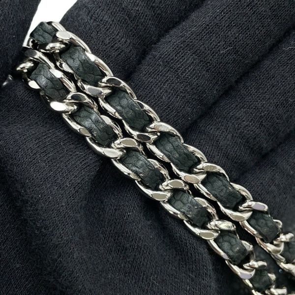 シャネル チェーンショルダーバッグ ココマーク エクストラ ミニマトラッセ マットキャビアスキンA65050 CHANEL 黒