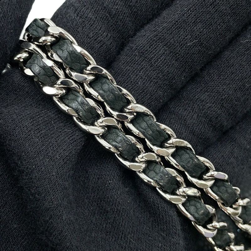 シャネル チェーンショルダーバッグ ココマーク エクストラ ミニマトラッセ マットキャビアスキンA65050 CHANEL 黒