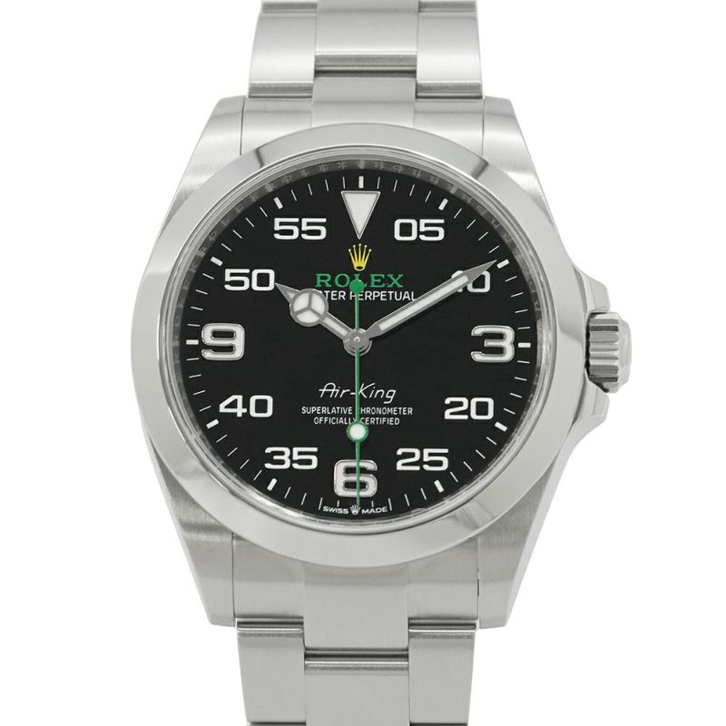 ロレックス エアキング 126900 ROLEX 腕時計 黒文字盤