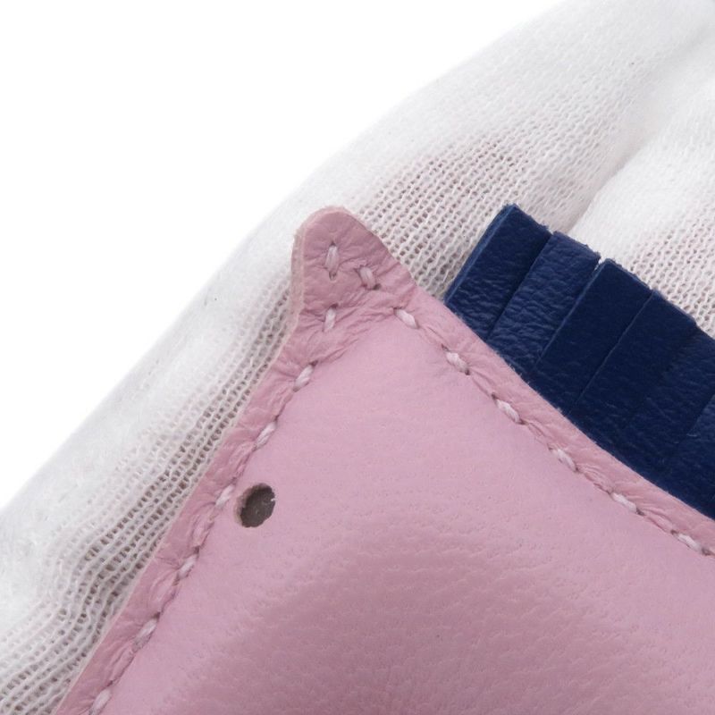 エルメス バッグチャーム ロデオPM モーヴシルベストル/ルージュセリエ/ブルーサフィール ラムスキン HERMES