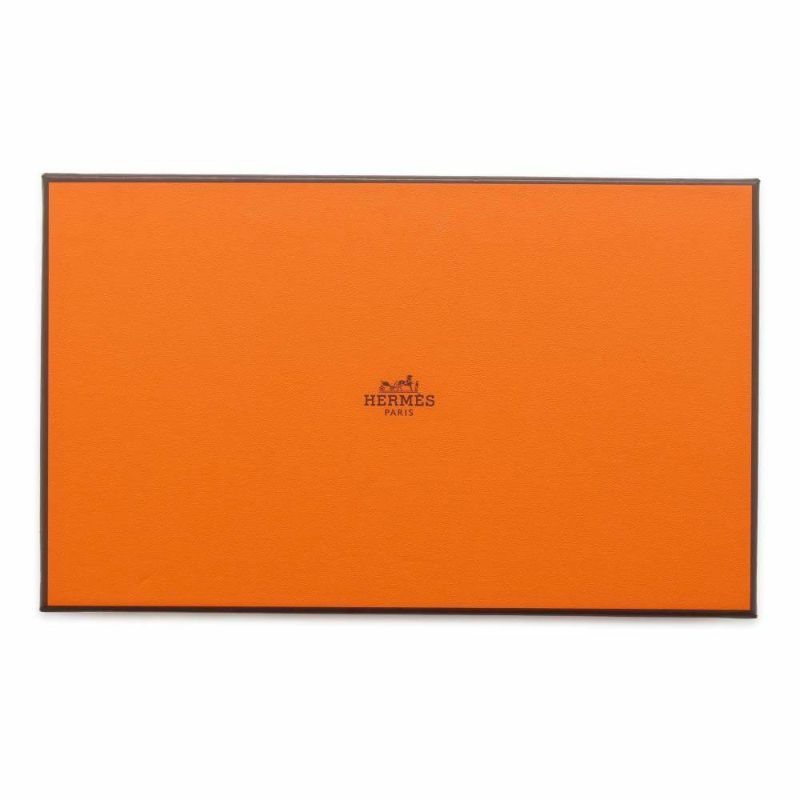 エルメス バッグチャーム ロデオ MM オレンジポピー/ブルーサンシール/ローズアザレ ラムスキン