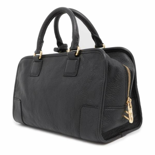 ロエベ ハンドバッグ アマソナ 28 アナグラム レザー 339.95.A03 LOEWE バッグ 黒