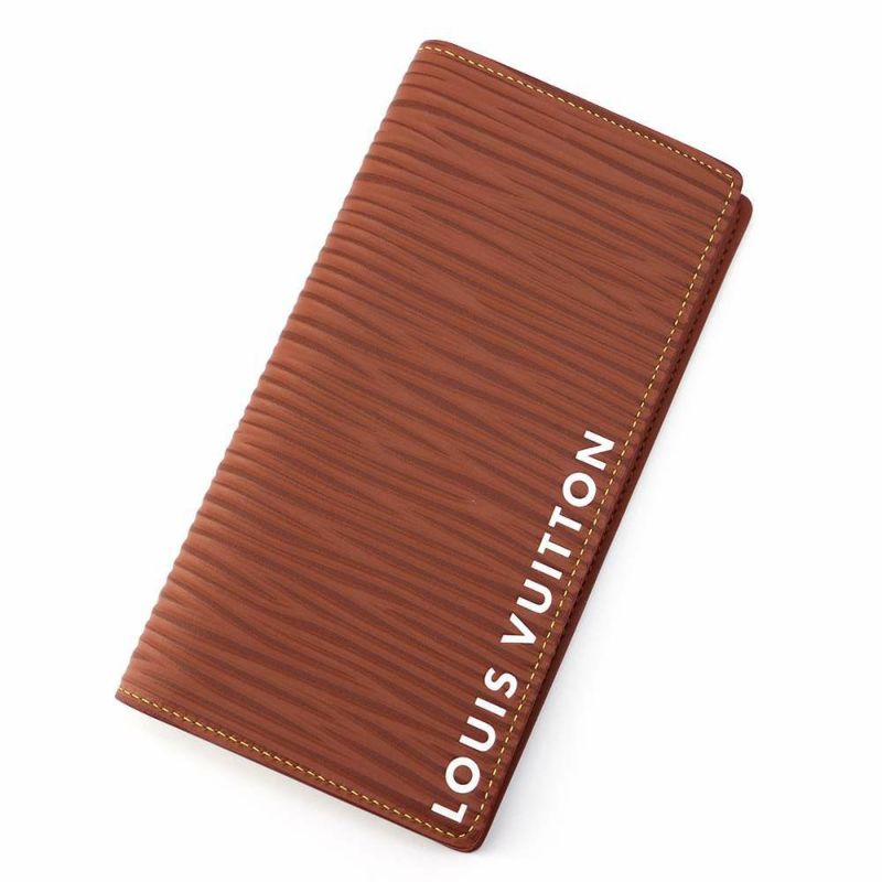 ルイヴィトン 長財布 エピ ポルトフォイユブラザ NM M82631 LOUIS VUITTON ブラウン 2023秋冬