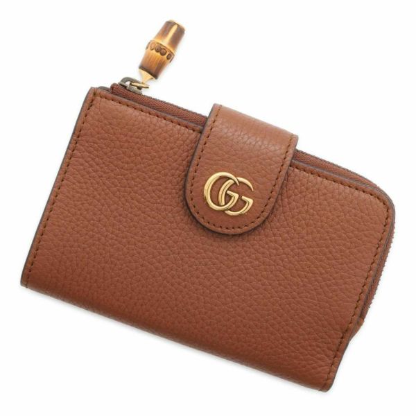 グッチ 二つ折り財布 バンブー ダブルG ミディアムウォレット レザー 739498 GUCCI 財布 安心保証 |  中古・新品ブランド販売ギャラリーレア公式通販