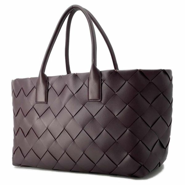 ボッテガヴェネタ トートバッグ マキシイントレチャート カバ ミディアム ラムスキン 630817 BOTTEGA VENETA