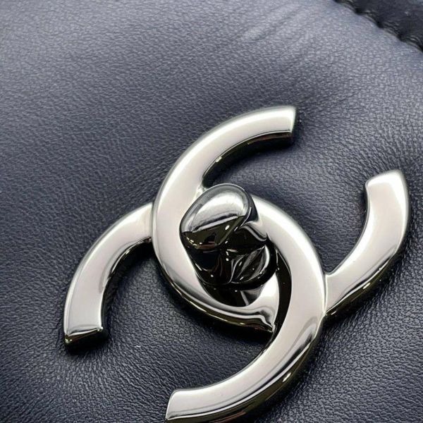 シャネル チェーンショルダーバッグ マトラッセ ココマーク フラップ ラムスキン CHANEL 2wayバッグ