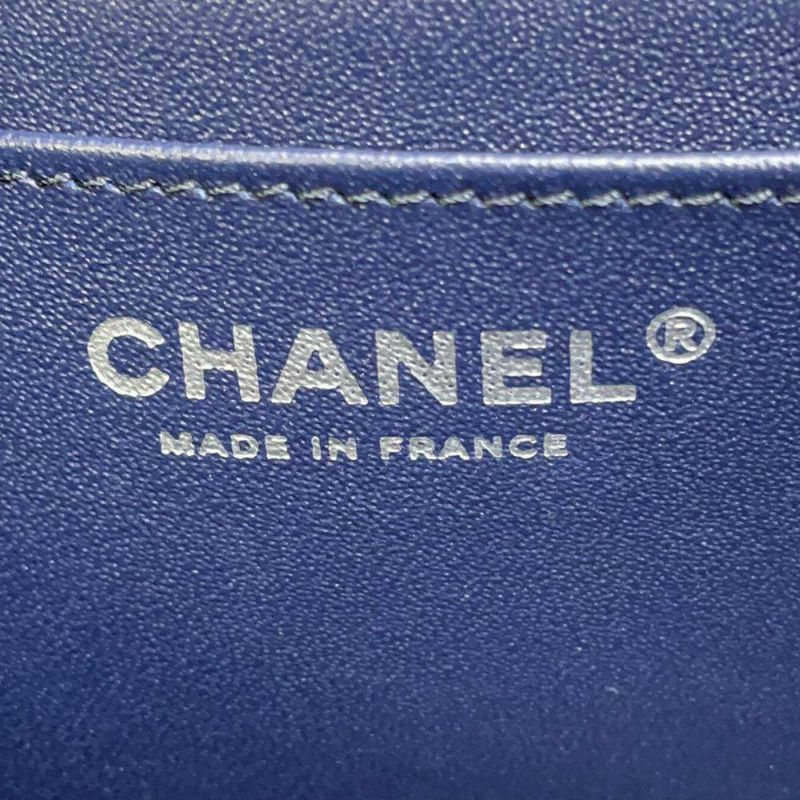 シャネル チェーンショルダーバッグ マトラッセ ココマーク フラップ ラムスキン CHANEL 2wayバッグ
