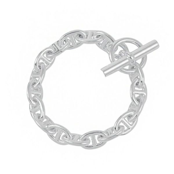 エルメス ブレスレット シェーヌダンクルPM 17コマ SV925シルバー HERMES ジュエリー