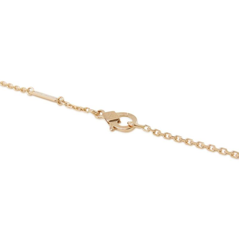 ヴァンクリーフ&アーペル ネックレス ヴィンテージ アルハンブラ ロードナイト ダイヤ 1P K18PG VCARP7TD00 2021年ホリデー限定