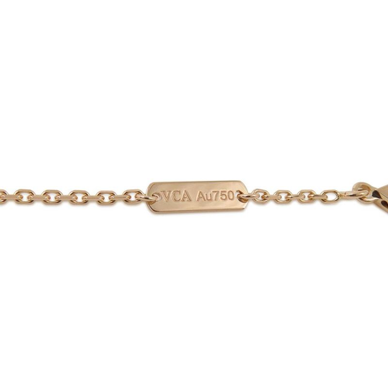 ヴァンクリーフ&アーペル ネックレス ヴィンテージ アルハンブラ ロードナイト ダイヤ 1P K18PG VCARP7TD00 2021年ホリデー限定