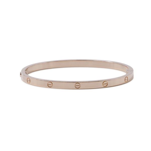 カルティエ ブレスレット ラブブレスSM スモールモデル K18PGピンクゴールド サイズ16 B6047316 LOVEブレスレット バングル