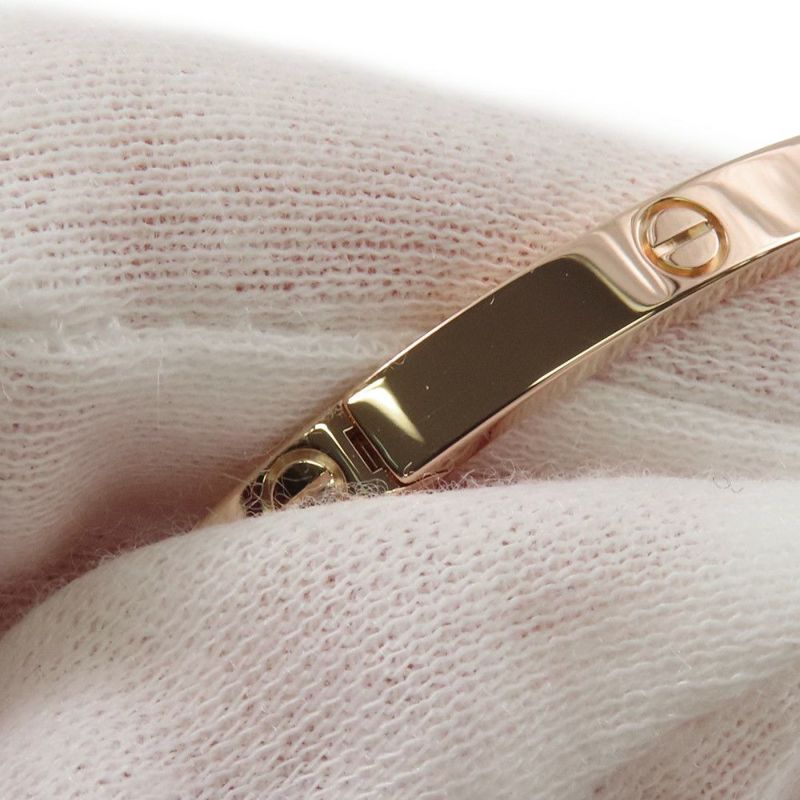 カルティエ ブレスレット ラブブレスSM スモールモデル K18PGピンクゴールド サイズ16 B6047316 LOVEブレスレット バングル