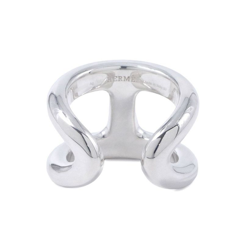 エルメス リング オスモズGM Osmose SV925シルバー リングサイズ52 HERMES ジュエリー 指輪