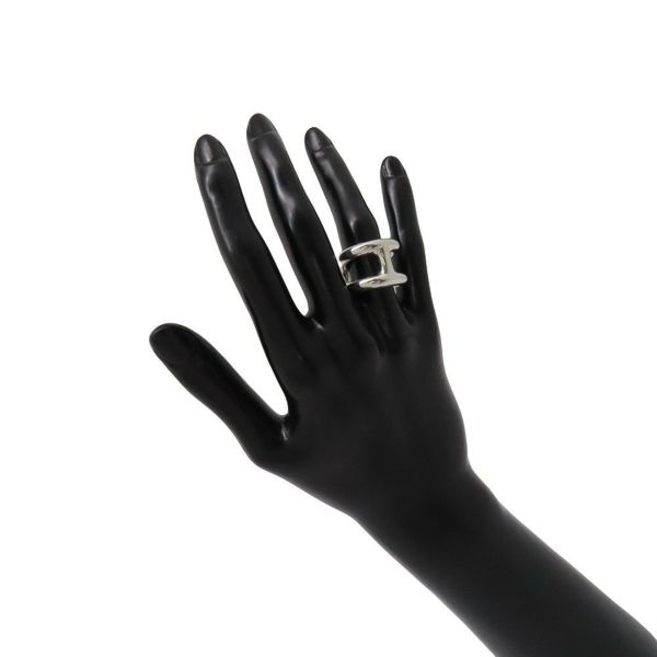 エルメス リング オスモズGM Osmose SV925シルバー リングサイズ52 HERMES ジュエリー 指輪