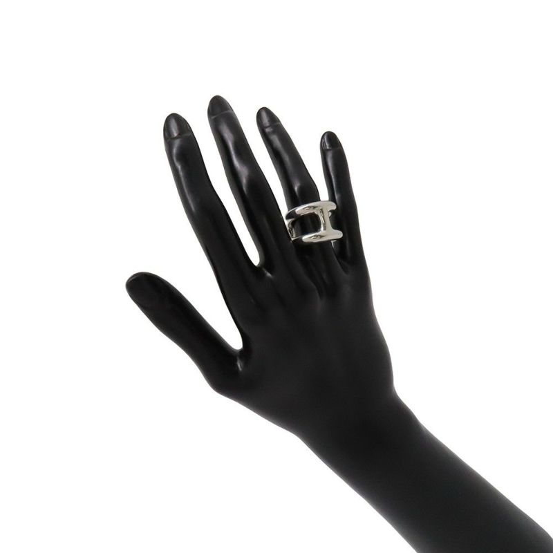 エルメス リング オスモズGM Osmose SV925シルバー リングサイズ52 HERMES ジュエリー 指輪