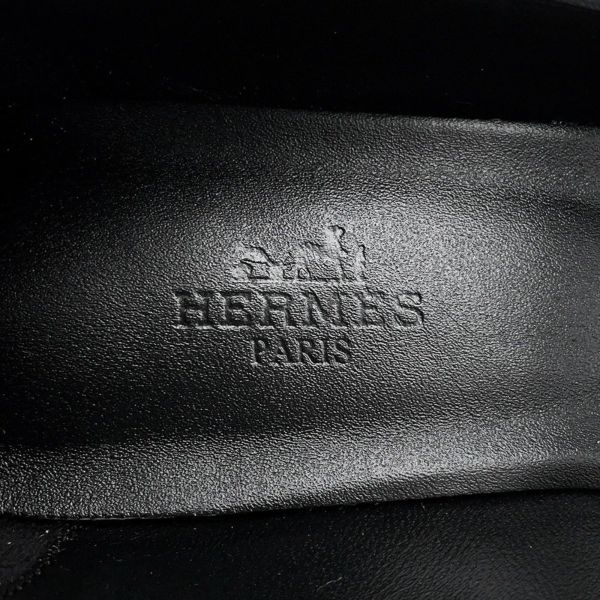 エルメス パンプス キアラ40 ケリーバックル カーフレザー レディースサイズ37 HERMES 黒