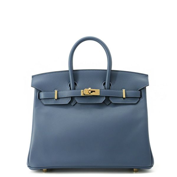 エルメス バーキン25 コルヴェール/ゴールド金具 スイフト Y刻印 HERMES Birkin ハンドバッグ