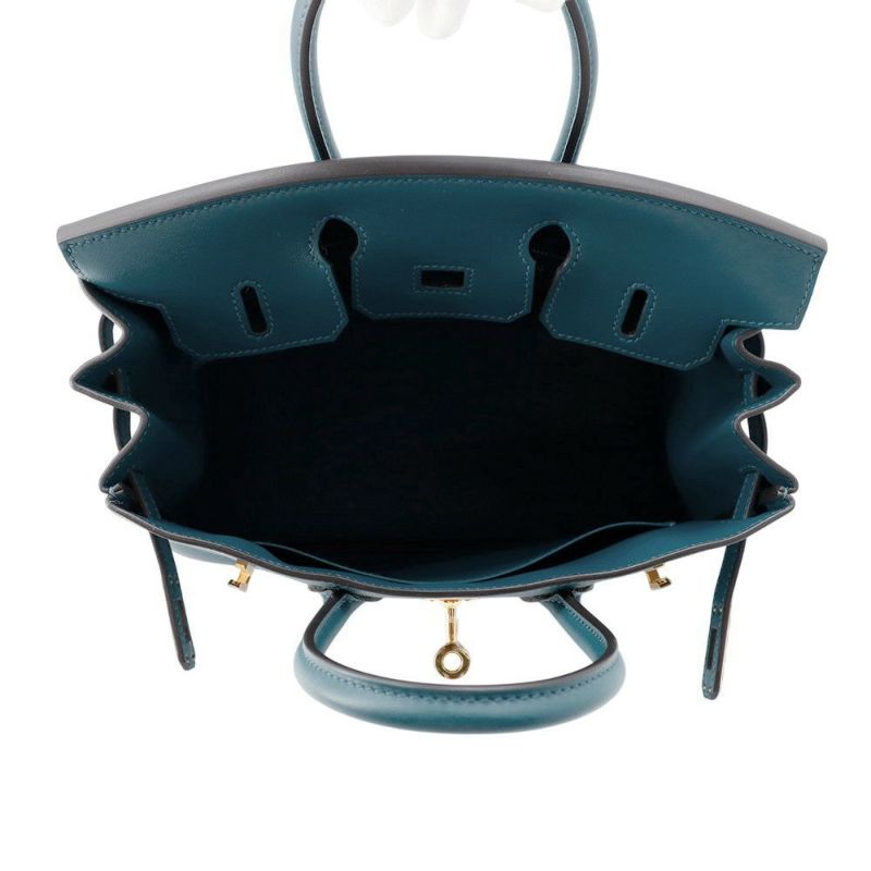 エルメス バーキン25 コルヴェール/ゴールド金具 スイフト Y刻印 HERMES Birkin ハンドバッグ