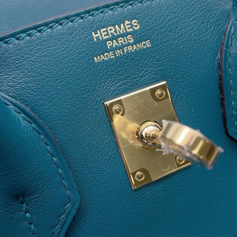 エルメス バーキン25 コルヴェール/ゴールド金具 スイフト Y刻印 HERMES Birkin ハンドバッグ