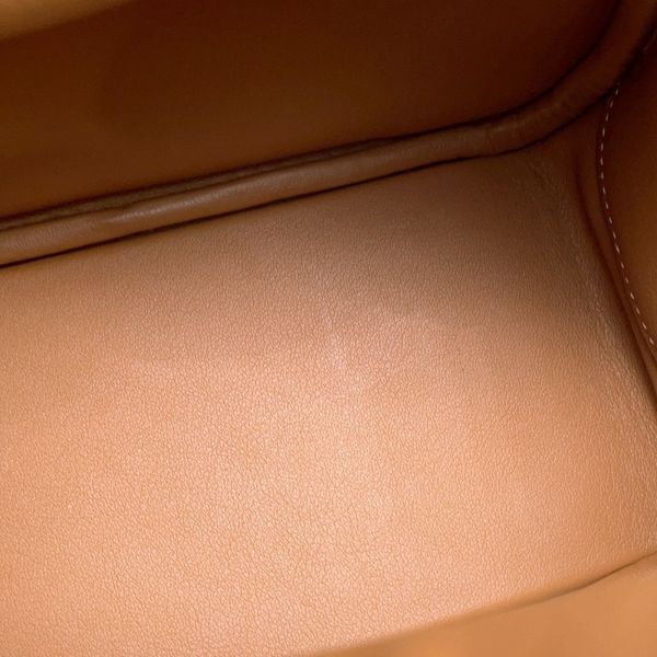 エルメス ハンドバッグ リンディ ミニ ゴールド/シルバー金具 トリヨンクレマンス B刻印 2wayショルダー