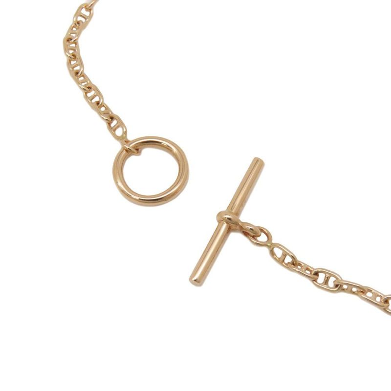 エルメス ブレスレット シェーヌダンクル ニューファランドール K18PGピンクゴールド サイズST HERMES ジュエリー