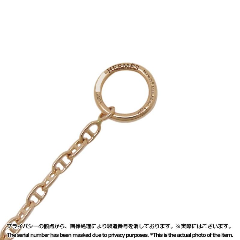 エルメス ブレスレット シェーヌダンクル ニューファランドール K18PGピンクゴールド サイズST HERMES ジュエリー