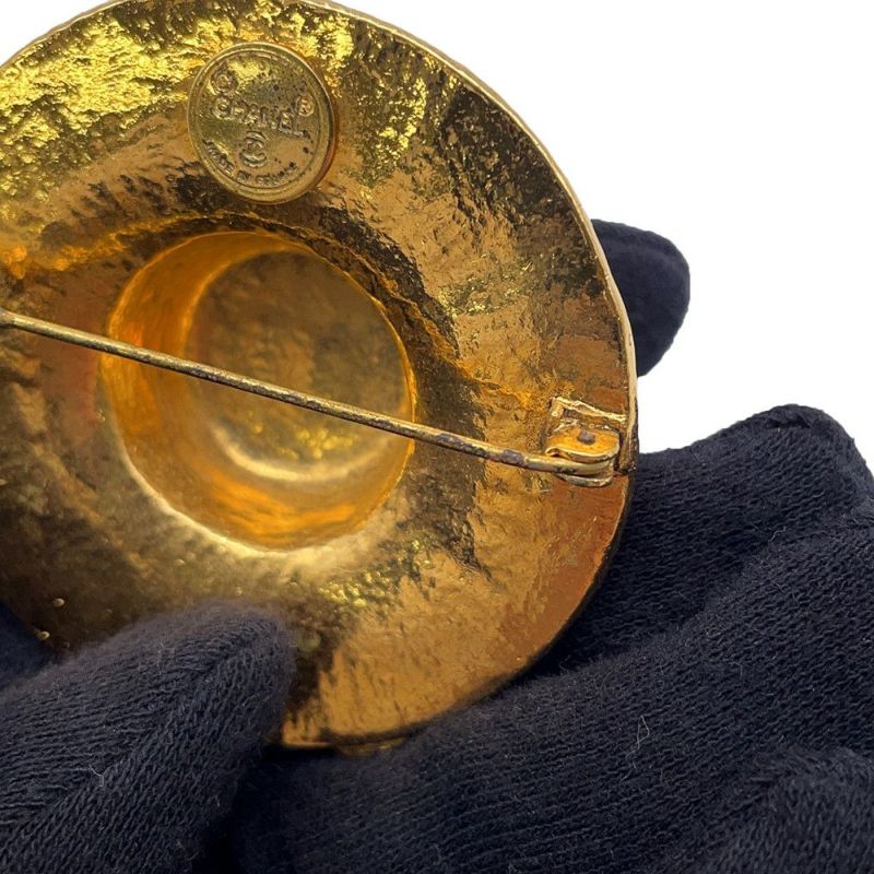 シャネル ブローチ ハットモチーフ メタル CHANEL アクセサリー