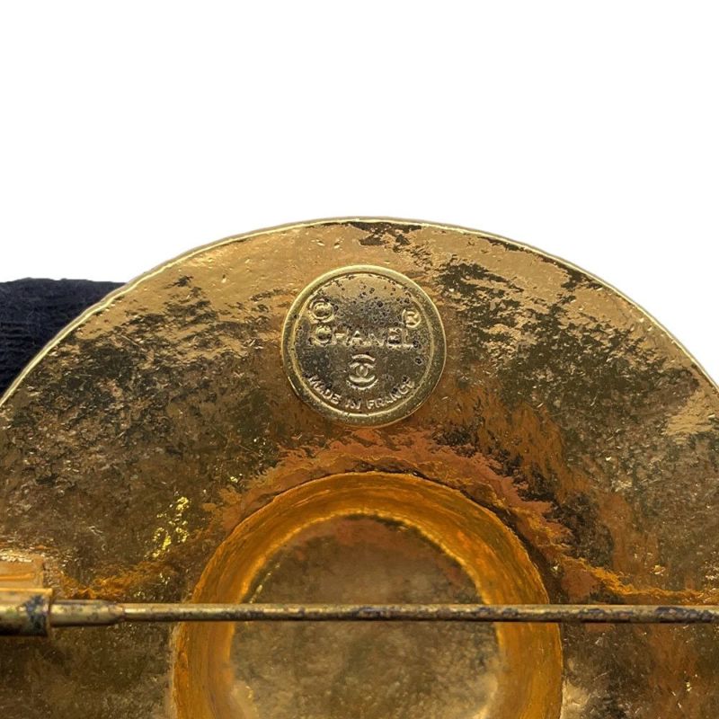 シャネル ブローチ ハットモチーフ メタル CHANEL アクセサリー