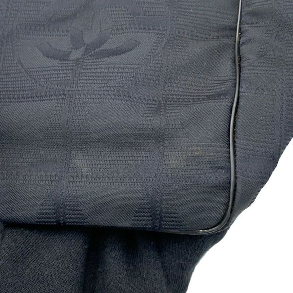 シャネル トートバッグ ニュートラベルライン トートMM ナイロン レザー A15991 CHANEL 黒