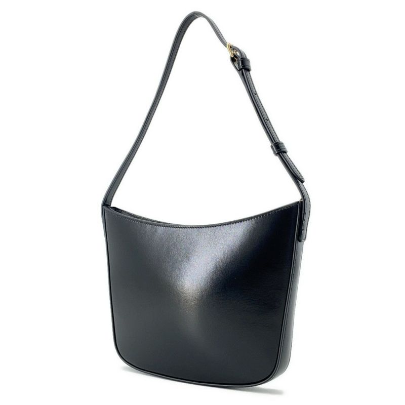 セリーヌ ショルダーバッグ クロックバッグ ミディアム 112273EWT.38NO CELINE バッグ 黒