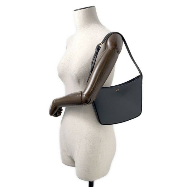 セリーヌ ショルダーバッグ クロックバッグ ミディアム 112273EWT.38NO CELINE バッグ 黒