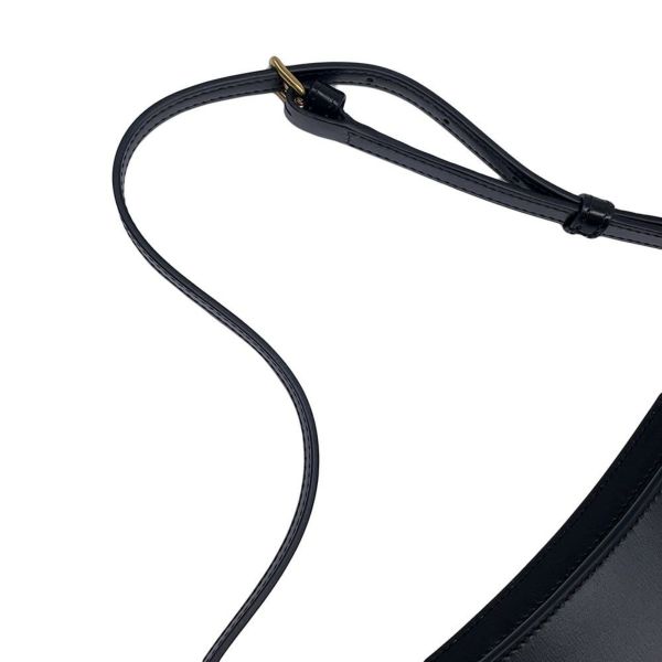 セリーヌ ショルダーバッグ クロックバッグ ミディアム 112273EWT.38NO CELINE バッグ 黒