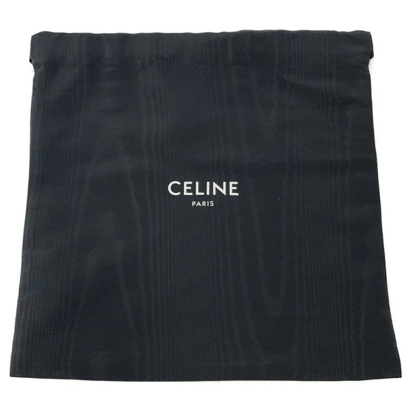 セリーヌ ショルダーバッグ クロックバッグ ミディアム 112273EWT.38NO CELINE バッグ 黒