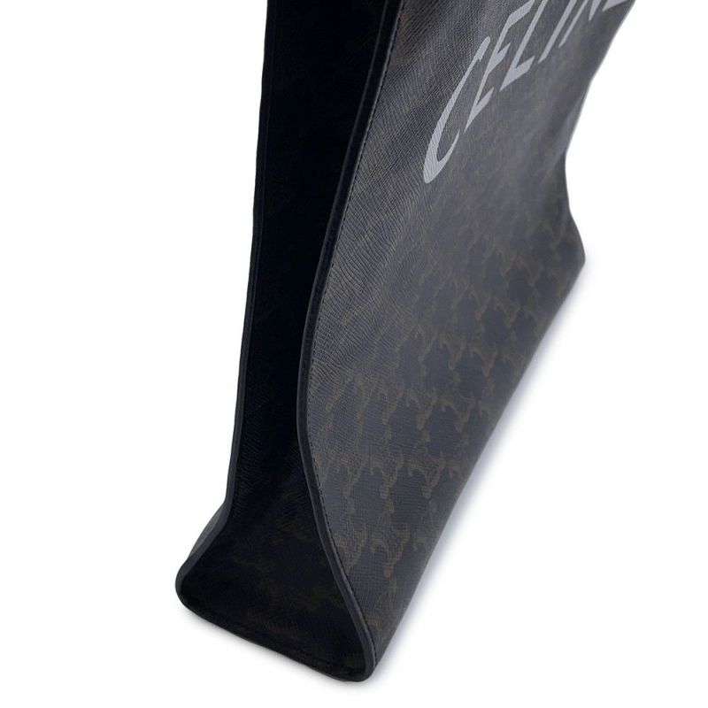 セリーヌ トートバッグ スモール バーティカル カバ トリオンフキャンバス CELINE バッグ