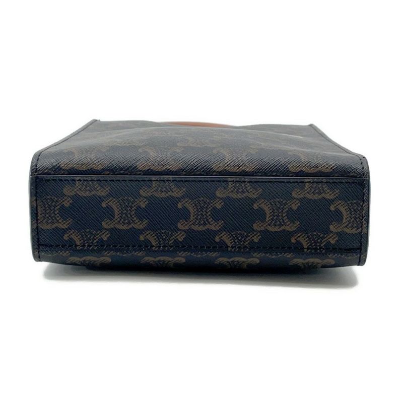 セリーヌ ハンドバッグ トリオンフ ミニ バーティカル カバ 194372 2wayショルダーバッグ