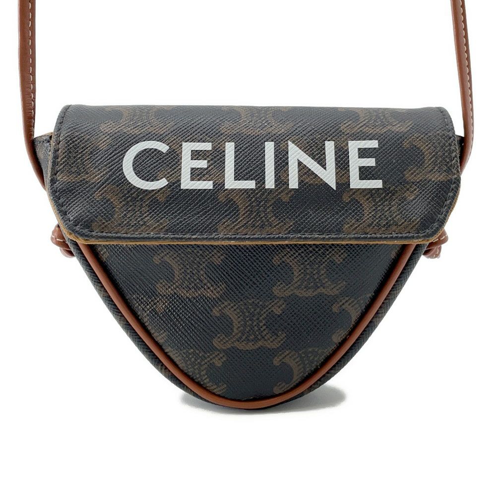 セリーヌ ショルダーバッグ ミニ トライアングル トリオンフ 195902 CELINE ポシェット