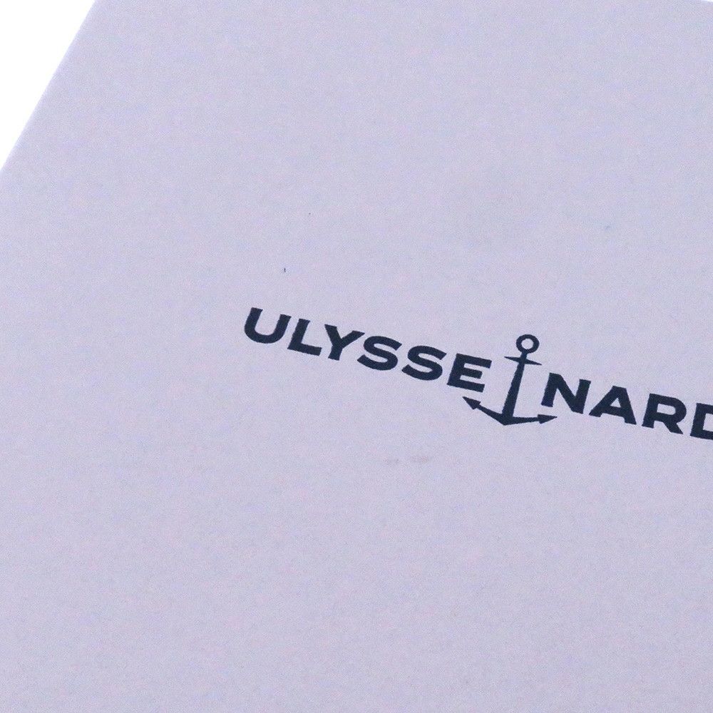 ユリスナルダン マリーン トルピユール ムーンフェイズ 1192-310-0A/1A ULYSSE NARDIN 腕時計 白文字盤