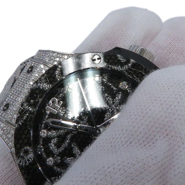 ウブロ ビッグバン ブロードリー ビショフ 200本限定 343.SX.6570.NR.0804 HUBLOT 腕時計 黒文字盤