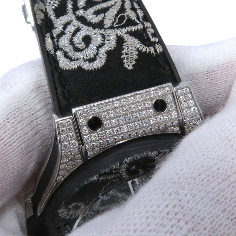 ウブロ ビッグバン ブロードリー ビショフ 200本限定 343.SX.6570.NR.0804 HUBLOT 腕時計 黒文字盤