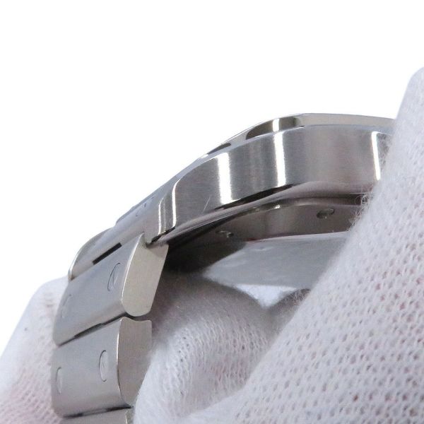 カルティエ サントス ドゥ カルティエ デュアルタイムゾーン LM WSSA0076 Cartier 腕時計 グレー文字盤