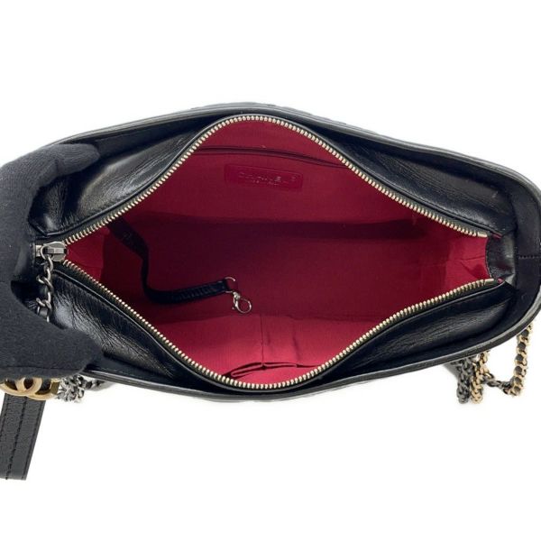 シャネル チェーンショルダーバッグ ガブリエル ドゥ シャネル ホーボーバッグ ラージ A93824 CHANEL 黒