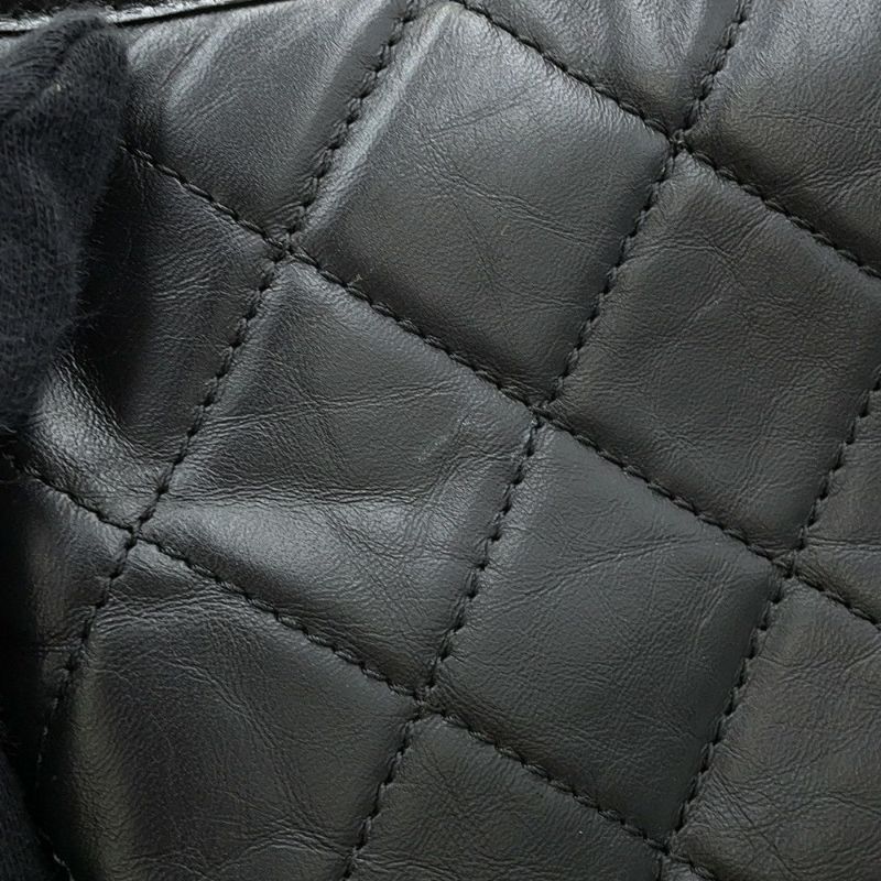 シャネル チェーンショルダーバッグ ガブリエル ドゥ シャネル ホーボーバッグ ラージ A93824 CHANEL 黒