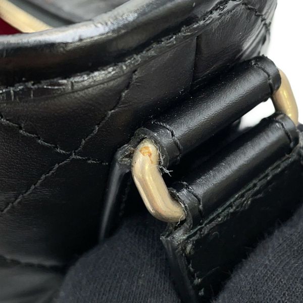 シャネル チェーンショルダーバッグ ガブリエル ドゥ シャネル ホーボーバッグ ラージ A93824 CHANEL 黒