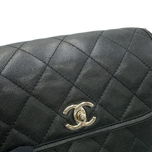 シャネル チェーンショルダーバッグ マトラッセ ココマーク スモールメッセンジャーバッグ ラムスキン AS2447 CHANEL 黒