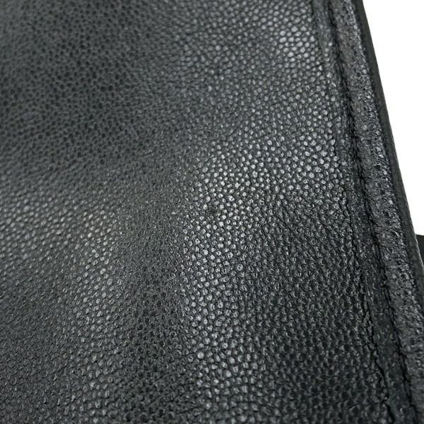 シャネル チェーンショルダーバッグ マトラッセ ココマーク スモールメッセンジャーバッグ ラムスキン AS2447 CHANEL 黒